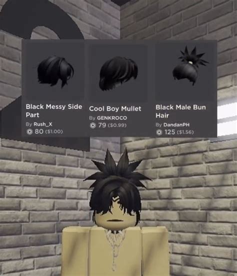 hair combo by pvnkq | Cool avatars, Black scene hair, Guy pictures