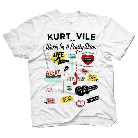 Designer Kurt Vile Wakin On A Pretty Daze Album Tee | Grailed