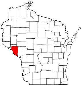 Map of Wisconsin Highlighting Buffalo County • Mapsof.net