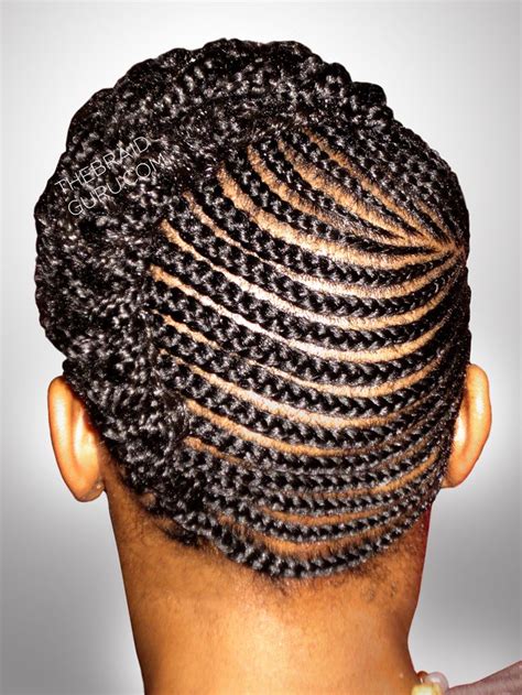 flat twist braids hairstyle Pinterest//@rollody | perm hair