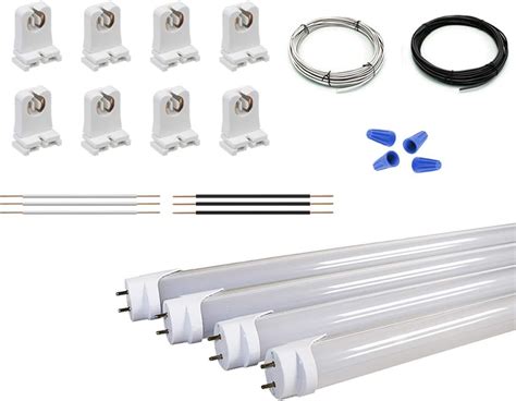 ORILIS 4 Light Fluorescent to LED Retrofit Conversion Kit - Includes (8 ...