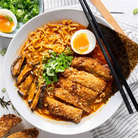 Spicy Ramen With Chicken Katsu - El Mundo Eats