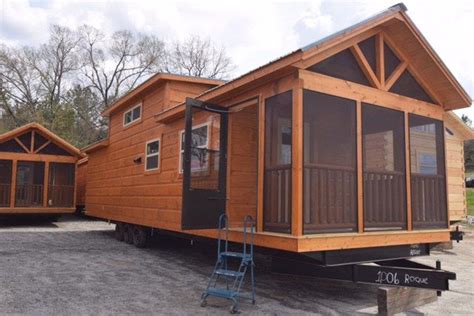 399 Sq. Ft. Park Model Tiny House by Green River Log Cabins in South Carolina | Park model homes ...