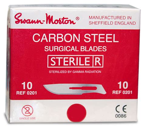 Carbon Steel Scalpel Blades for Vet Use - Lambert Vet Supply | Dog, Cat, Horse, Kennel, & Vet ...