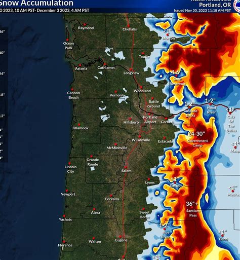 Winter storm warning issued as Oregon Cascade passes to see 30-40 inches of snow