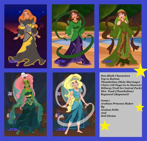 Don Bluth Characters by Taiya001 on DeviantArt