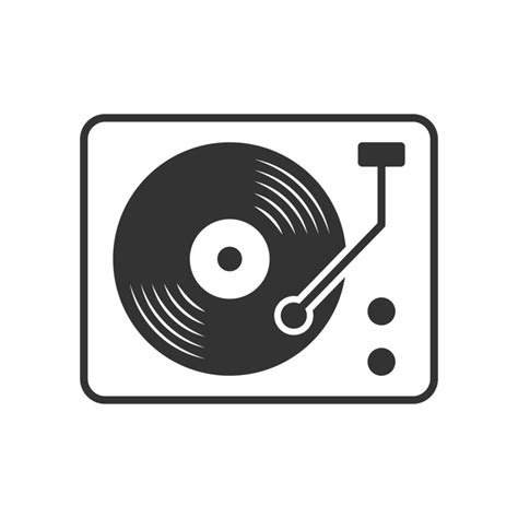 Vinyl record player icon vector design templates 22506354 Vector Art at ...