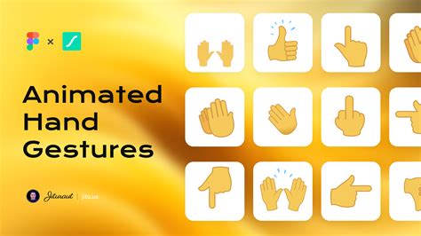 Animated Hands Gestures | Figma