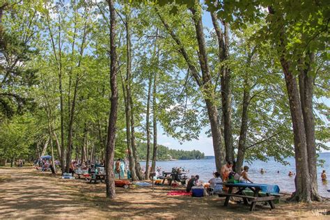 Sebago Lake State Park, Songo Beach - See Swim