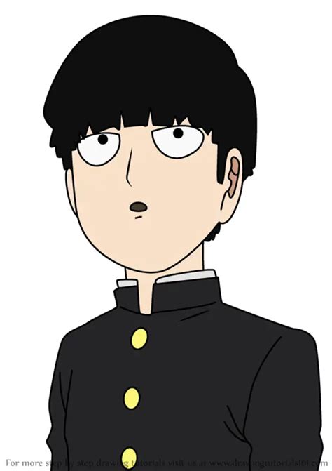 Learn How to Draw Shigeo Kageyama from Mob Psycho 100 (Mob Psycho 100 ...