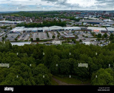 Festival Park Retail Park Stoke on Trent Staffordshire Stock Photo - Alamy