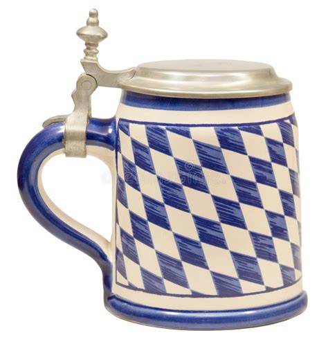 Isolated Bavarian Beer Stein Stock Photo - Image: 45117006