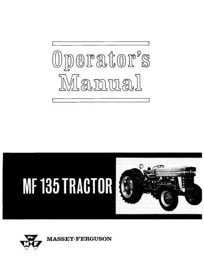 Massey Ferguson 135 Tractor Manual | Farm Manuals Fast