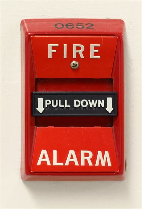 Fire Alarm Switch stock photo. Image of incase, firefighter - 299990