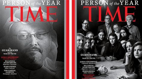 Time Magazine Person of the Year 2018 recognises journalists - BBC News