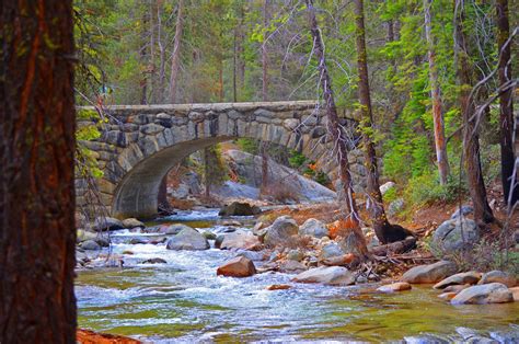 Stone bridge over creek by FMproduction on DeviantArt