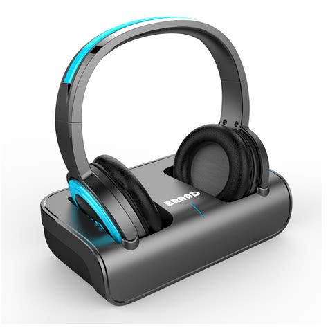 2.4Ghz Wireless TV Headphone with Charging Dock or Transmitter