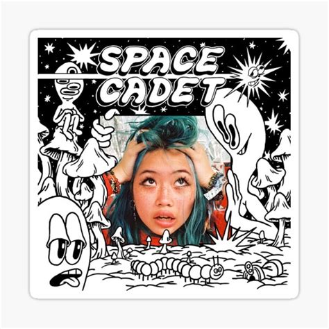 "beabadoobee space cadet album cover" Sticker for Sale by avocadoteas ...