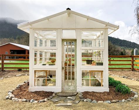 DIY Greenhouse Using old windows, building a greenhouse, how we built our vintage window greenhouse