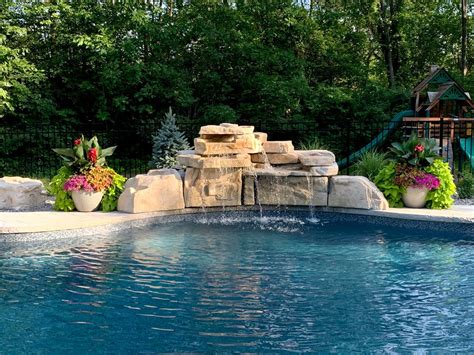 The Perfect Home Waterfall - RicoRock 4 Foot Double Pool Waterfall Kit