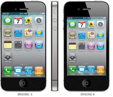 iPhone 4 vs iPhone 5