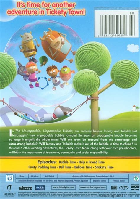 Tickety Toc: The Unstoppable, Unpoppable Bubble (DVD 2013) | DVD Empire