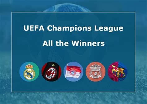 The List of the UEFA Champions League Winners Year by Year | Footgoal