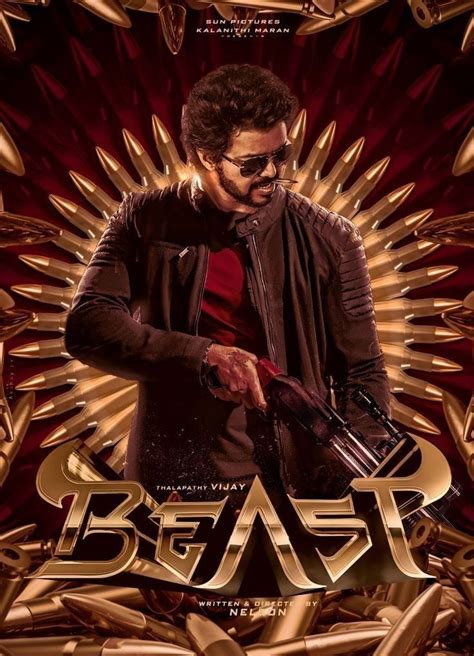 Beast Movie Poster (Vijay Thalapati) 4k Full Hd Image in 2022 | Beast ...