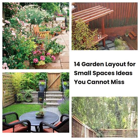 14 Garden Layout for Small Spaces Ideas You Cannot Miss | SharonSable