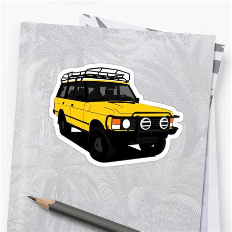 "The Classic Off-Roader" Sticker by ApexFibers | Redbubble