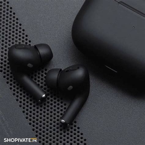 AirPods Pro Black Edition Titanium Quality - Shopivate.pk