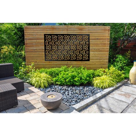 Lasercutartsinc Metal Privacy Screen - Wayfair Canada