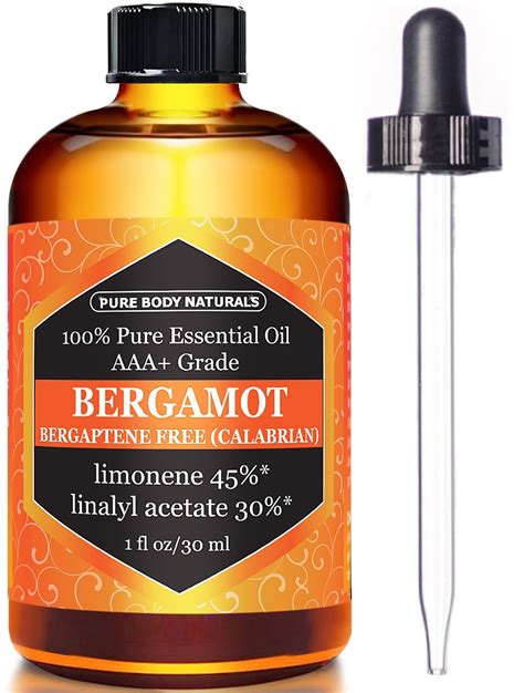 Citrus Bergamot Essential Oil | Pure Body Naturals