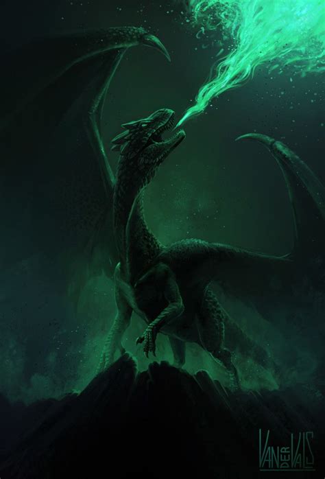 Green Fire, Néstor Domínguez on ArtStation at https://www.artstation.com/artwork/1AwGX | Dragon ...