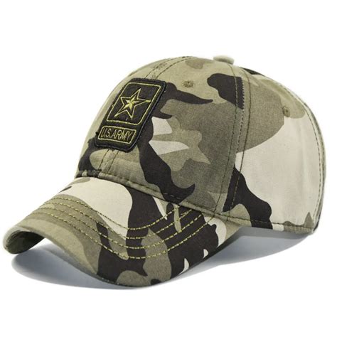 Special Forces Military Hats Men Women Sports Baseball Caps Geometry Print Camouflage Tactics ...