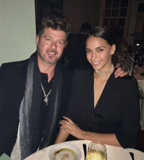 April Love Geary strips and joins boyfriend Robin Thicke to celebrate birthday | Daily Mail Online