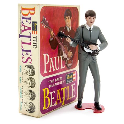 The Beatles Paul McCartney Vintage 1964 Revell Model Kit - Blacksparrow ...