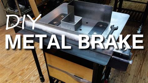 DIY Metal Brake for Bending Sheet Metal