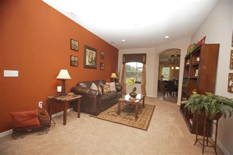 Williamson II Floor Plan | Highland Homes | Orange living room walls, Living room orange, Accent ...