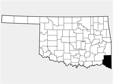 McCurtain County, OK - Geographic Facts & Maps - MapSof.net