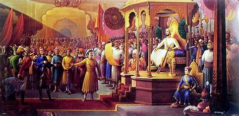 Darbar of Chhatrapati Shivaji Maharaj