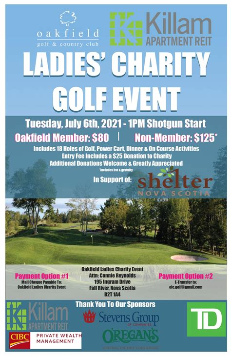 Club Events - Oakfield Golf and Country Club