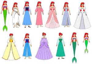 Ariel All dress by PPsantos1989 on DeviantArt | Disney princess art, Disney little mermaids ...