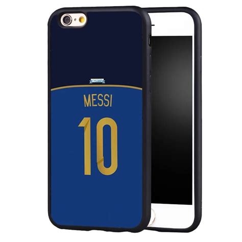 Leo Messi lionel Pattern Soft Silicone case cover for iphone X 8 7 plus ...