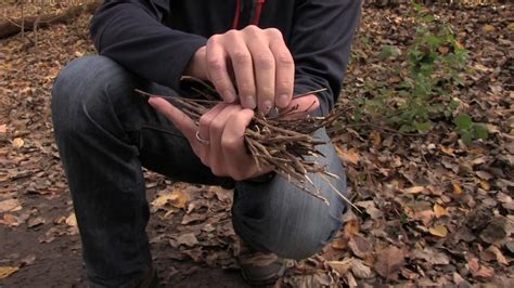 Campfire Tinder & Kindling : The Hand Measuring Technique - Get All Camping