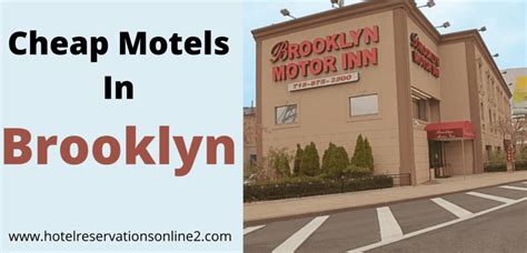 Cheap Motels In Brooklyn, NY Under $50 to $100