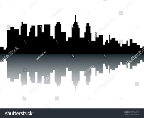 Silhouette Skyline Philadelphia Pennsylvania Stock Vector (Royalty Free ...