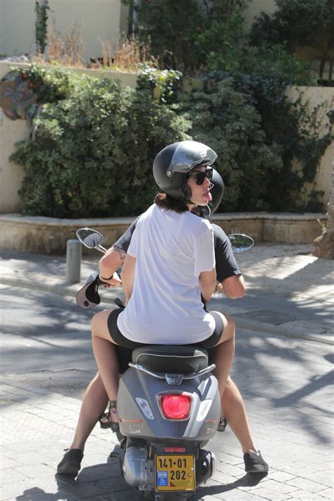 GAL GADOT at a Motor Scooter in Tel Aviv 08/26/2021 – HawtCelebs