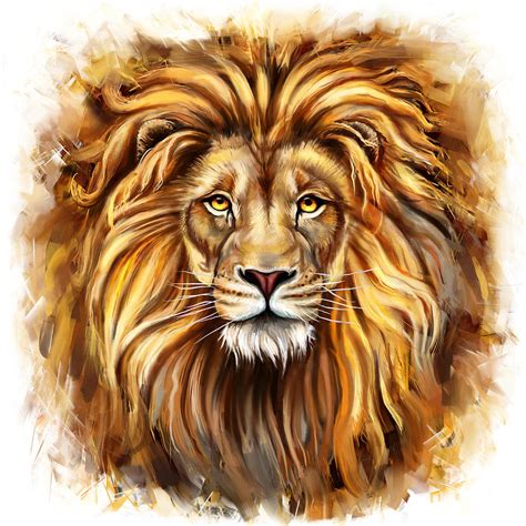 Lion Face Painting Ideas