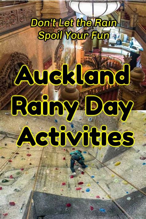 40 Rainy Day Indoor Activities in Auckland New Zealand